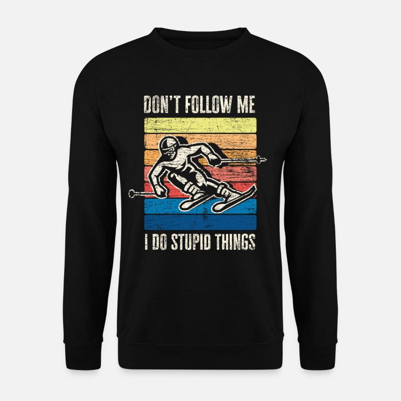 ski - Unisex Sweatshirt - black