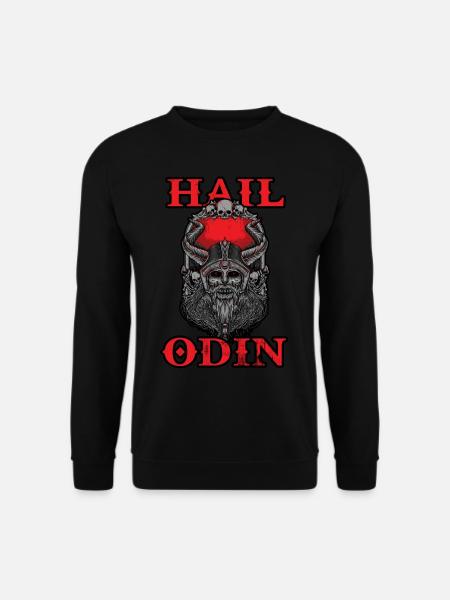 vikinger odin - Unisex Pullover - Schwarz