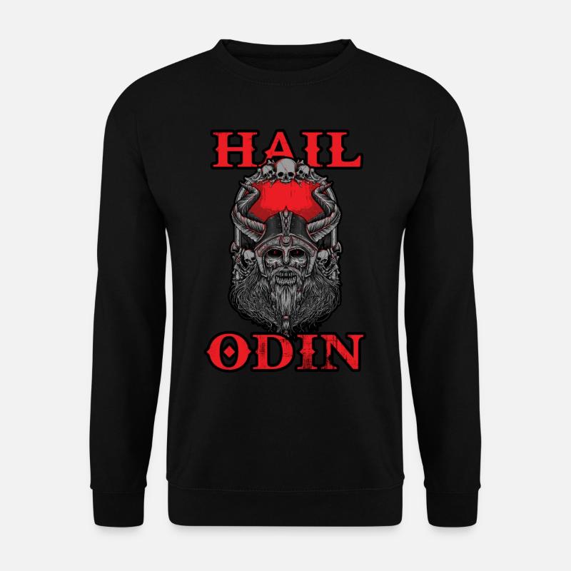 viking odin - Unisex Sweatshirt - black