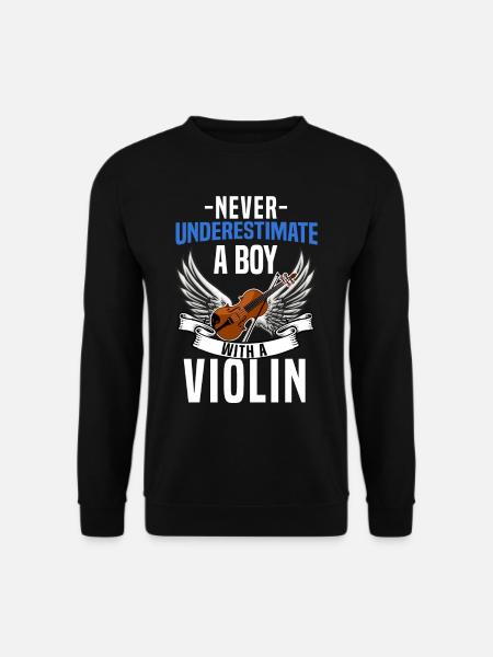 violin - Unisex Sweatshirt - black