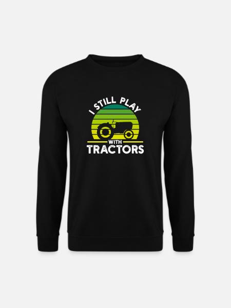 tractor - Unisex Sweatshirt - black