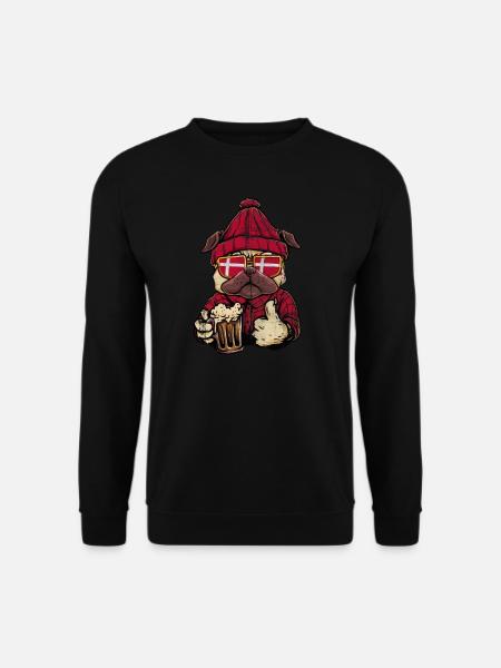Danemark - Sweat-shirt Unisexe - noir