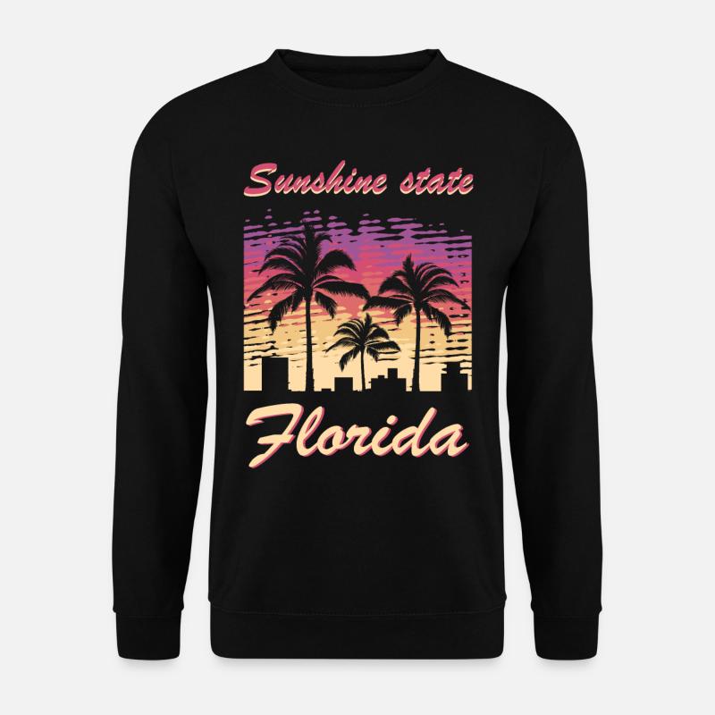 Floride - Sweat-shirt Unisexe - noir