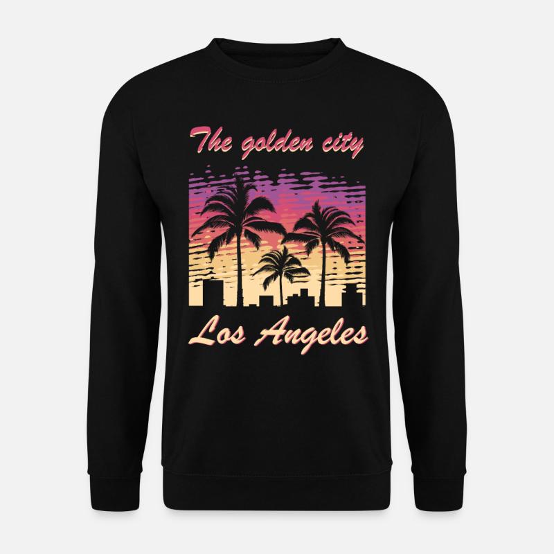 Los Angeles - Unisex Pullover - Schwarz