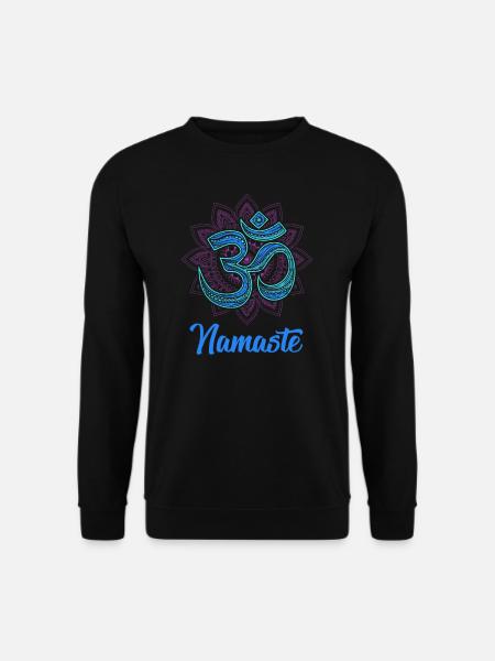 Namaste - Sweat-shirt Unisexe - noir