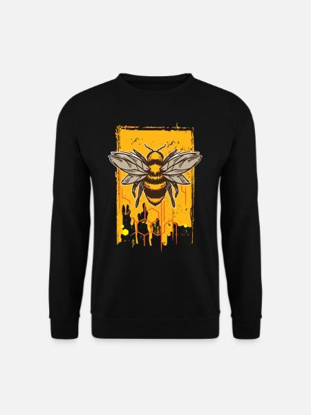 Les abeilles - Sweat-shirt Unisexe - noir