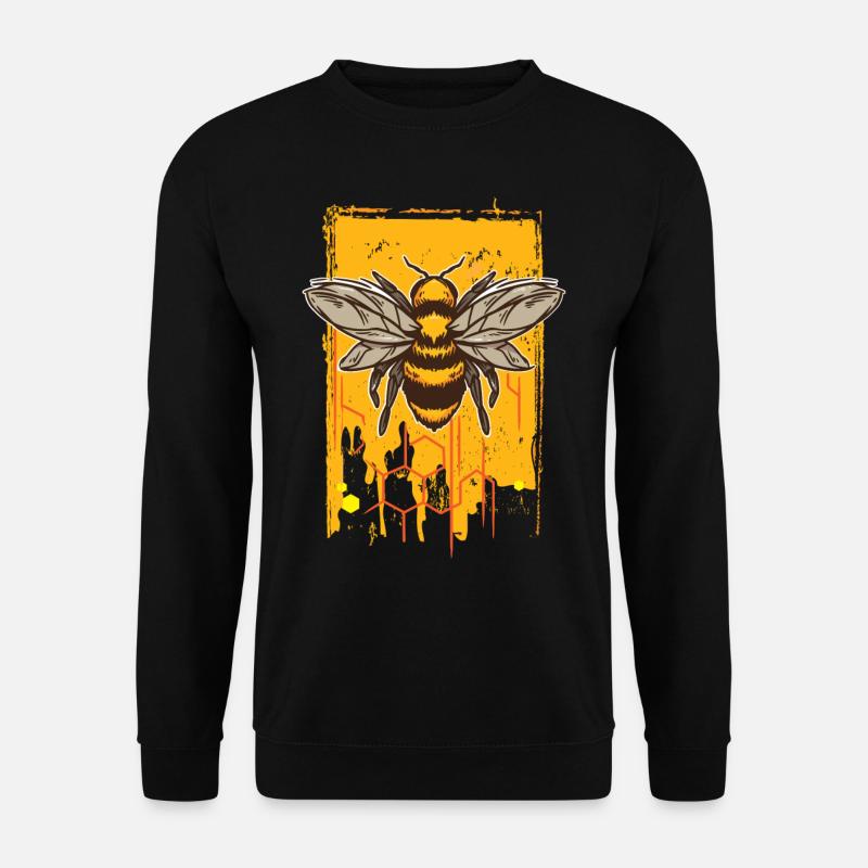 Bienen - Unisex Pullover - Schwarz