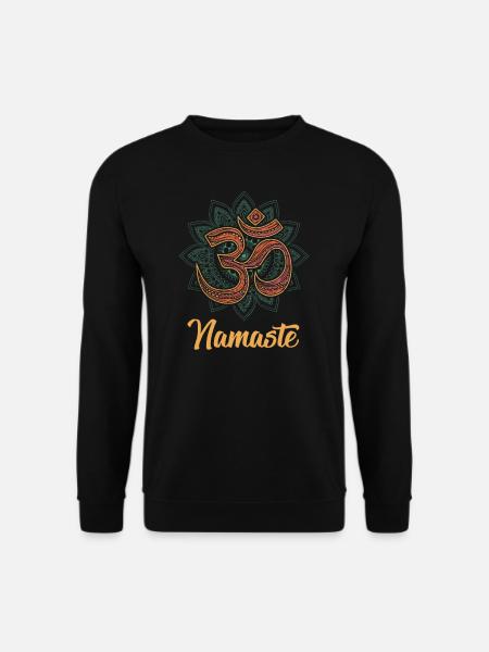Namaste - Sweat-shirt Unisexe - noir