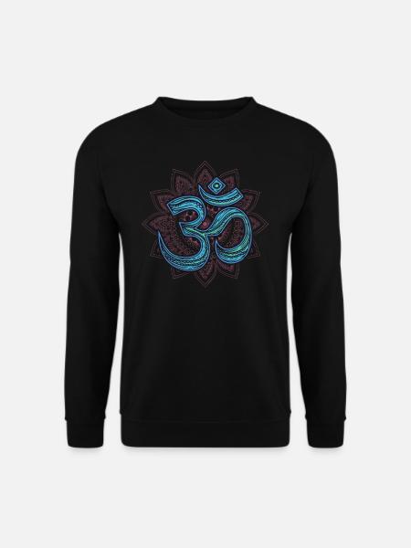om namaste - Unisex Sweatshirt - black