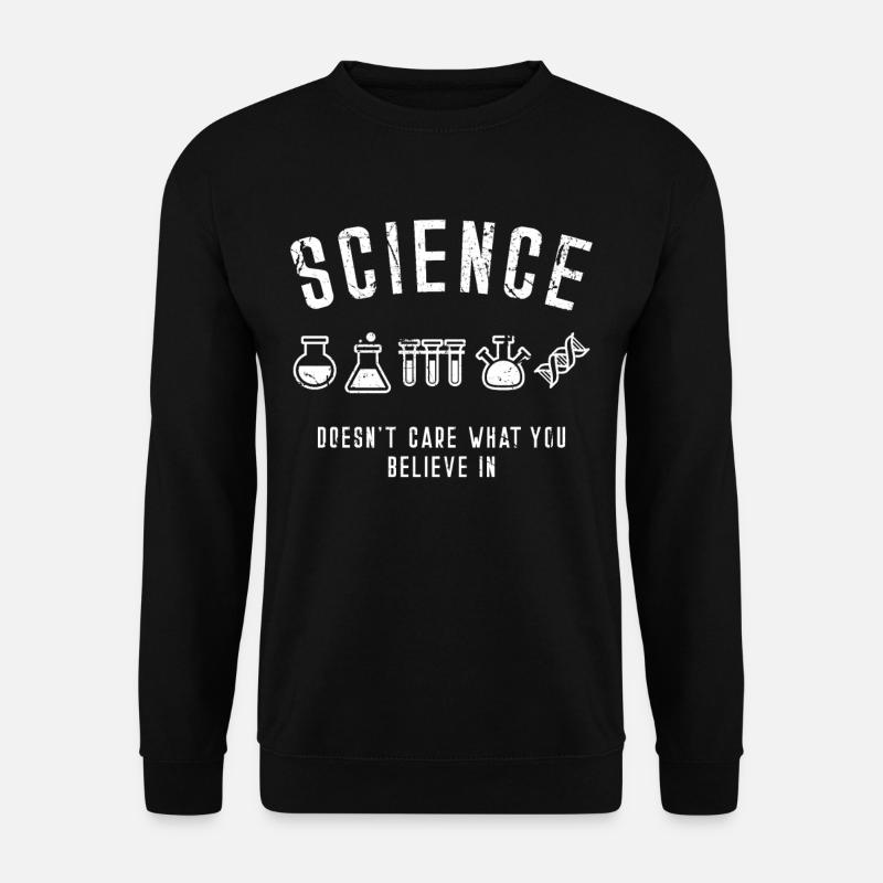 Science T-Shirt Nerd Chimie Physique - Sweat-shirt Unisexe - noir