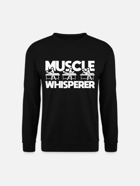 Physio-Therapie I Physio-Therapeut Motiv-Sprüche - Unisex Pullover - Schwarz
