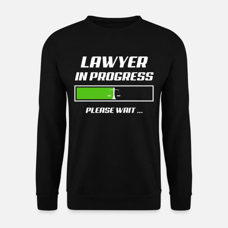 Rechtsanwalt Student - Unisex Pullover - Schwarz