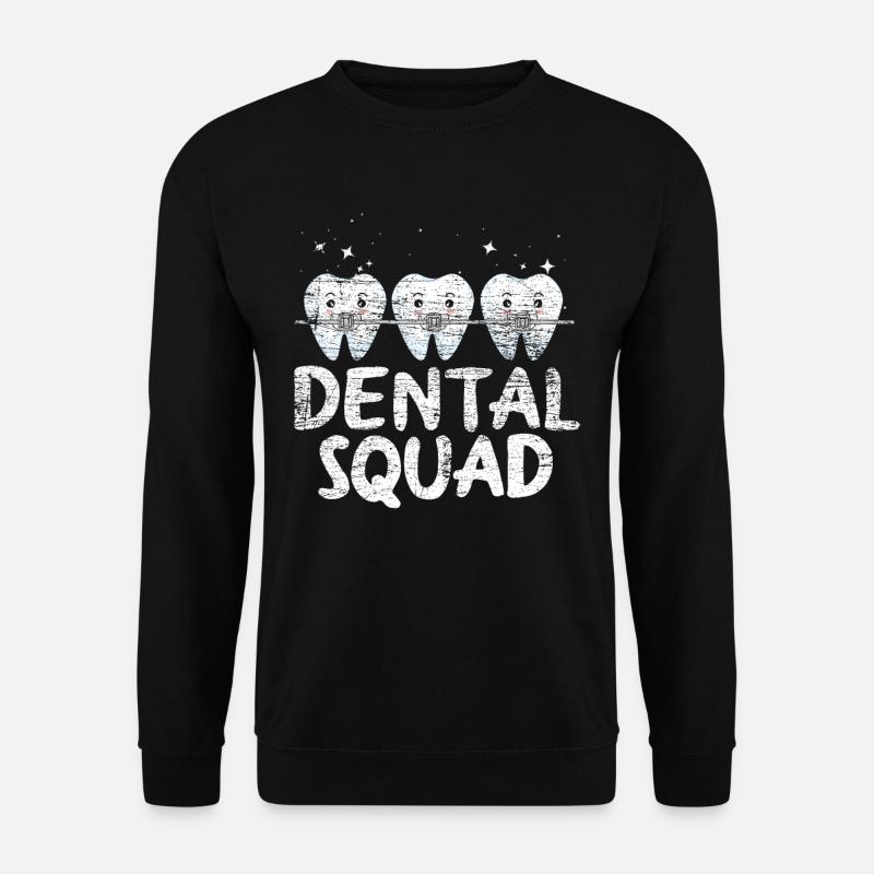 Dentist braces - Unisex Sweatshirt - black