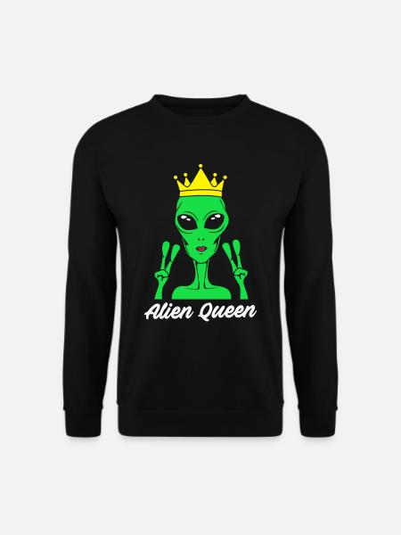 Alien queen - Unisex Sweatshirt - black