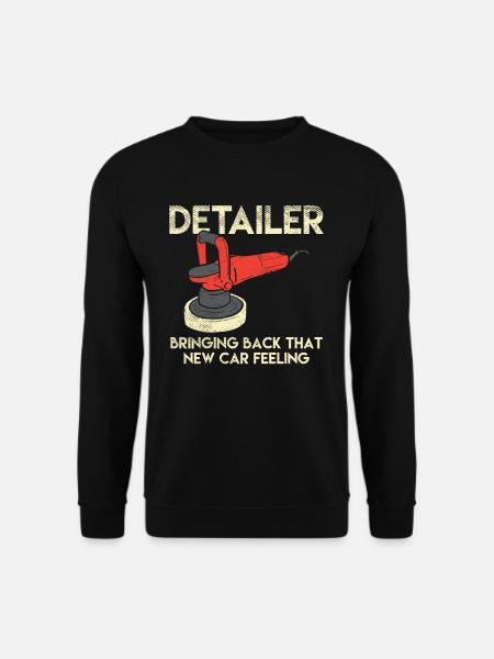 Auto Aufbereiter Fahrzeugaufbereitung Autopflege - Unisex Pullover - Schwarz