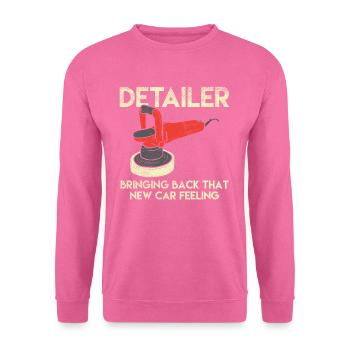 Habillage de voiture préparation de véhicule entretien de voiture - Sweat-shirt Unisexe - rose - Devant