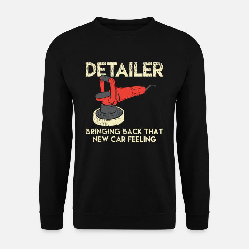 Auto Aufbereiter Fahrzeugaufbereitung Autopflege - Unisex Pullover - Schwarz