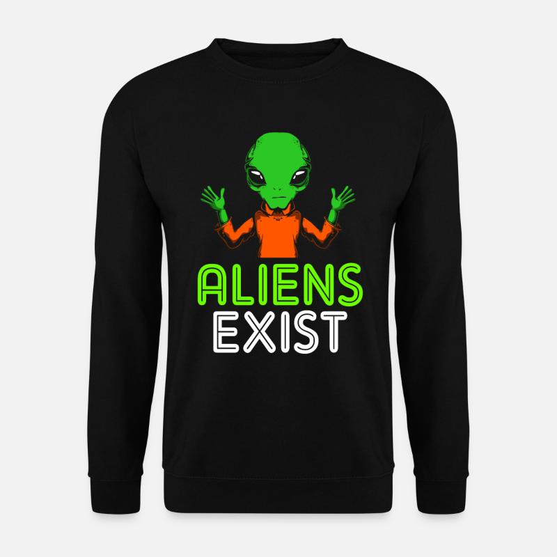Alien - Unisex Pullover - Schwarz