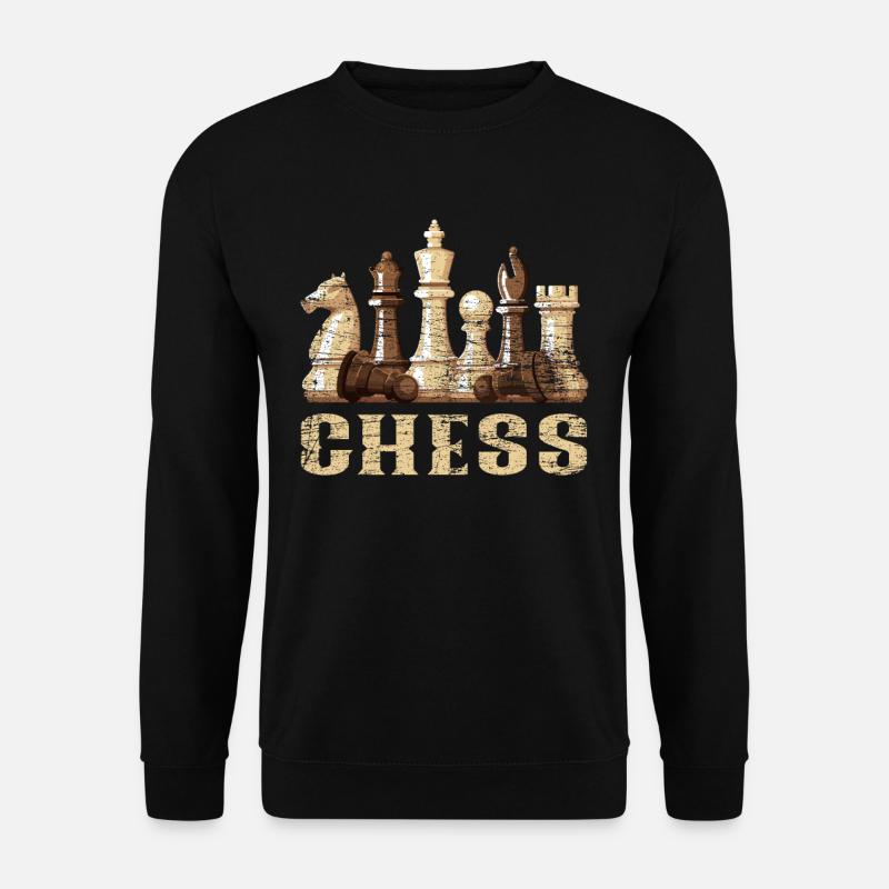 Jeu d'échecs - Sweat-shirt Unisexe - noir