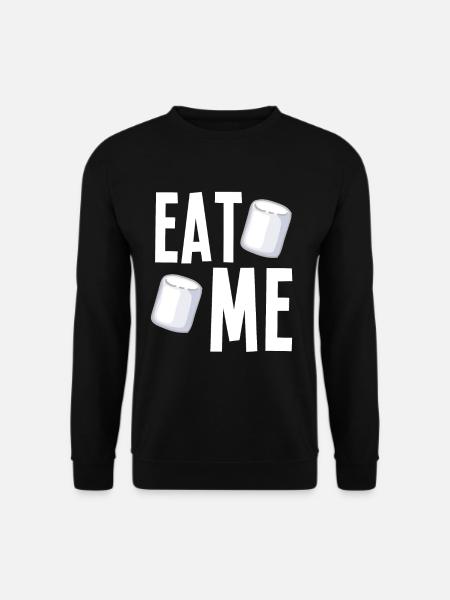 Eat Me Marshmallows - Unisex Sweatshirt - black