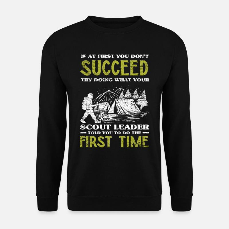 Scout leader - Unisex Sweatshirt - black