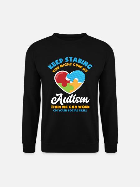 Autism disease - Unisex Sweatshirt - black