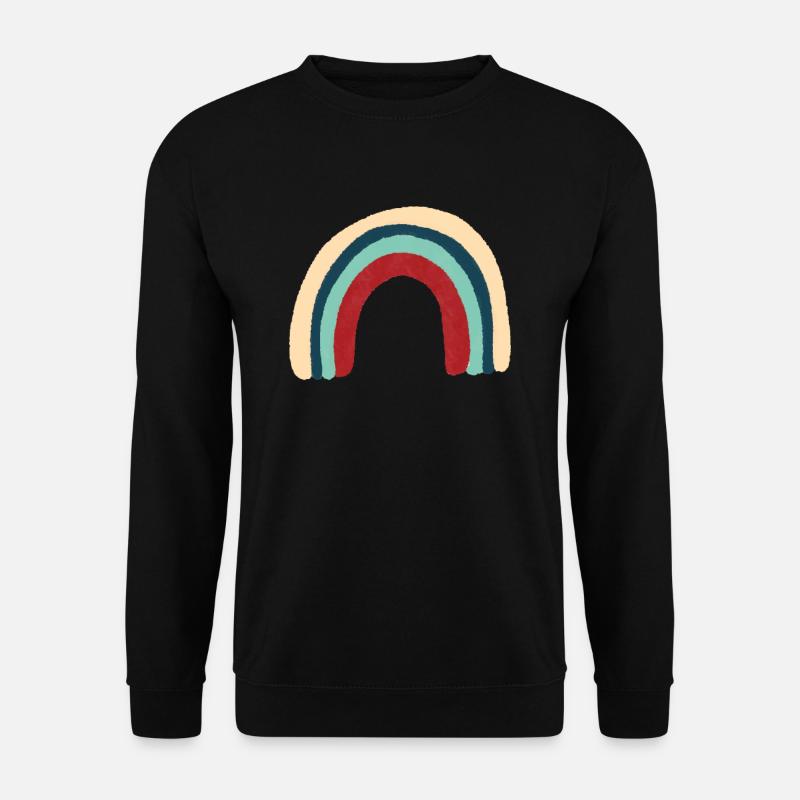 arc en ciel - Sweat-shirt Unisexe - noir