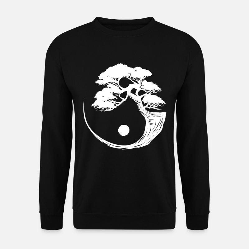 Bonsai Baum - Unisex Pullover - Schwarz