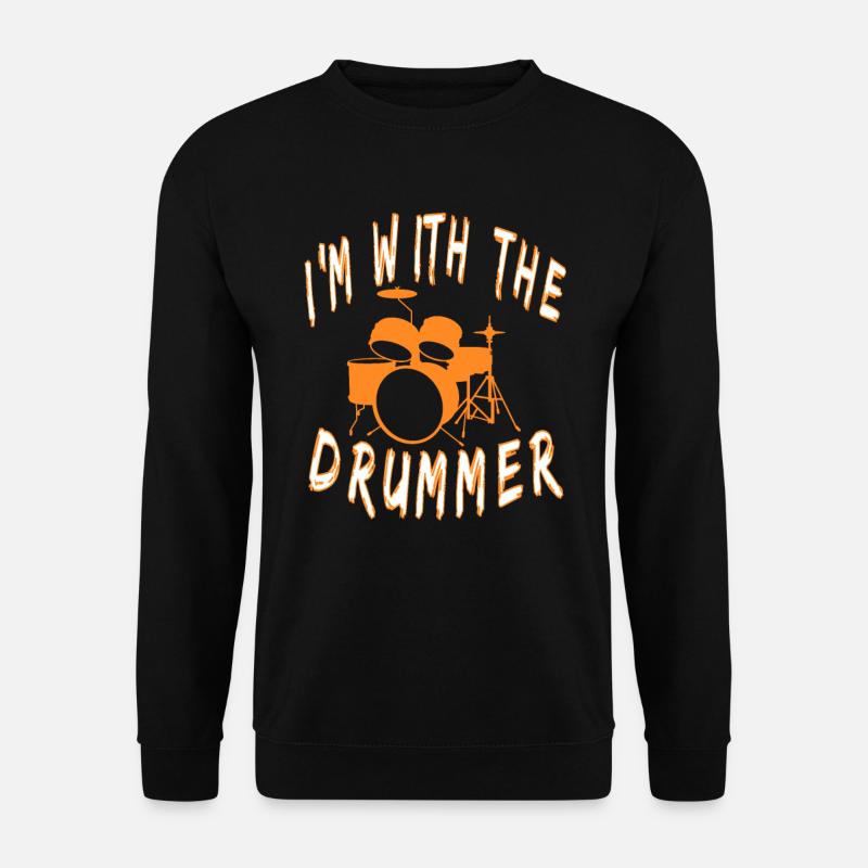 Drums drummer drummer - Unisex Sweatshirt - black