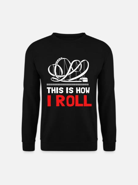 roller coaster - Unisex Sweatshirt - black