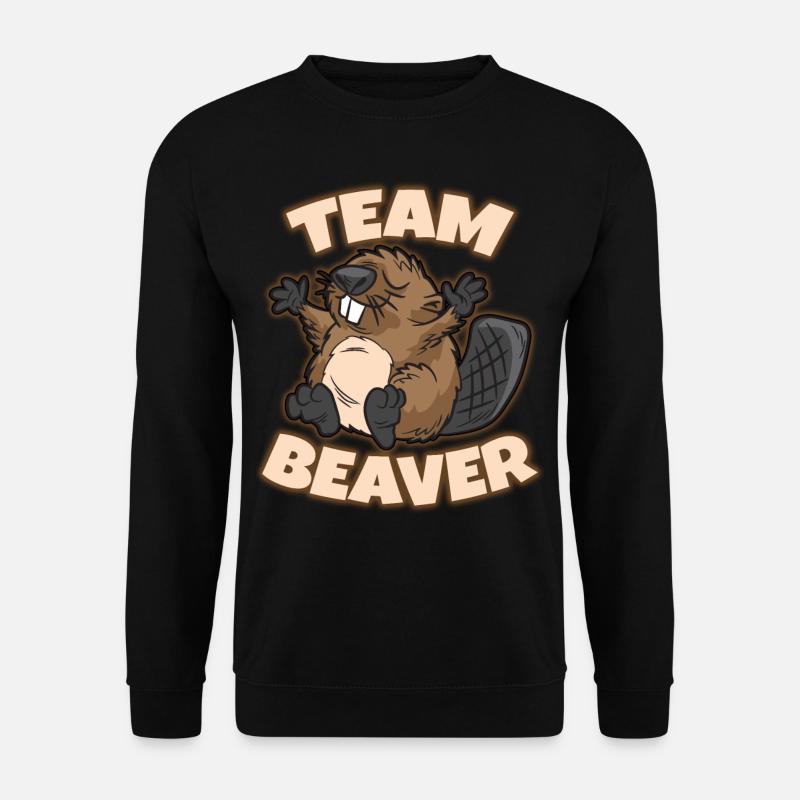 Équipe Beaver - Sweat-shirt Unisexe - noir
