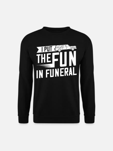 Morgue funeral - Unisex Sweatshirt - black