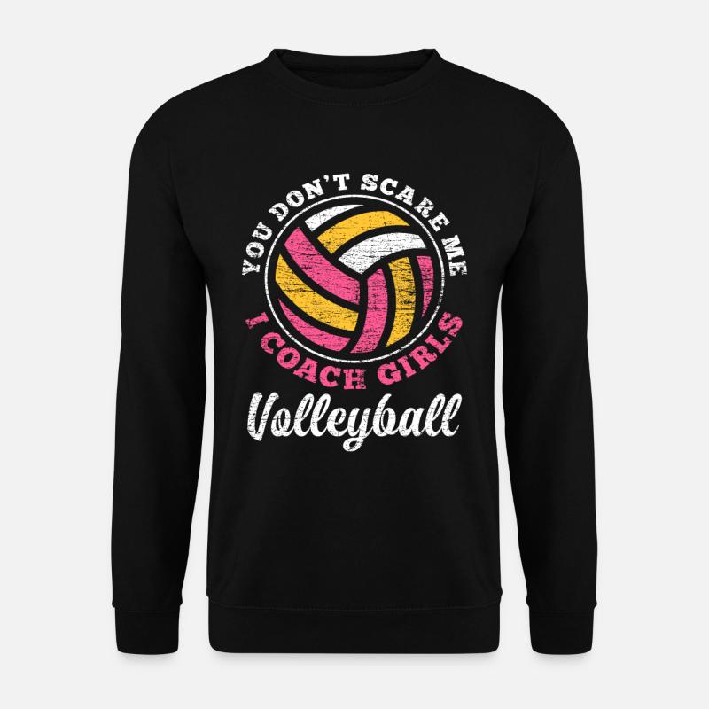 Volleyball coach gift - Unisex Sweatshirt - black