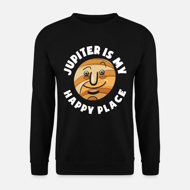 Astronomie Jupiter - Unisex Pullover - Schwarz