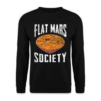 Astronomie Mars - Unisex Pullover - Schwarz - Vorne - Alina (178cm) & Michal (187cm)