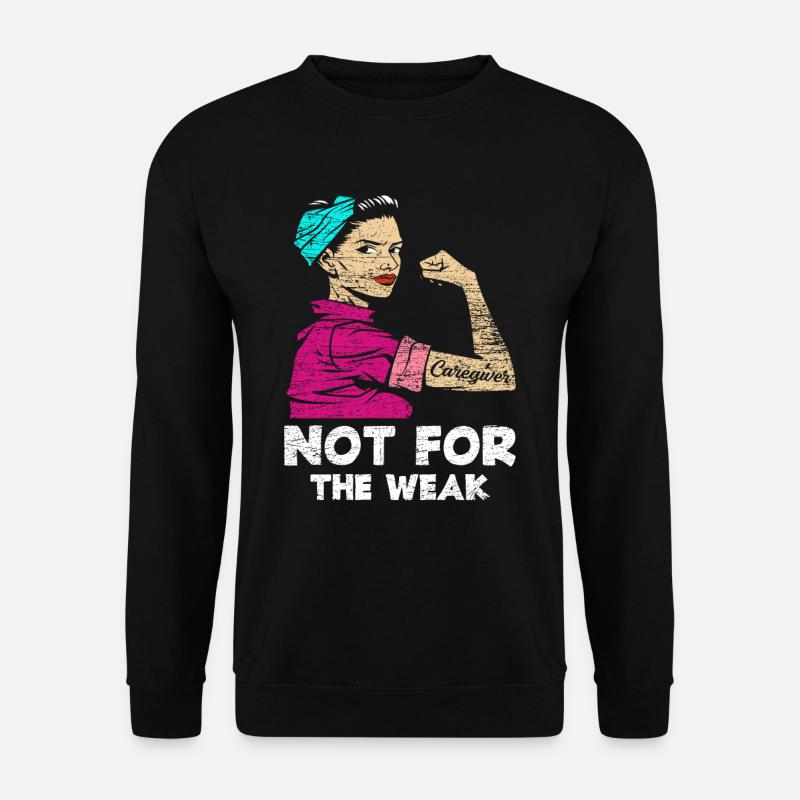 Pfleger Stärke - Unisex Pullover - Schwarz