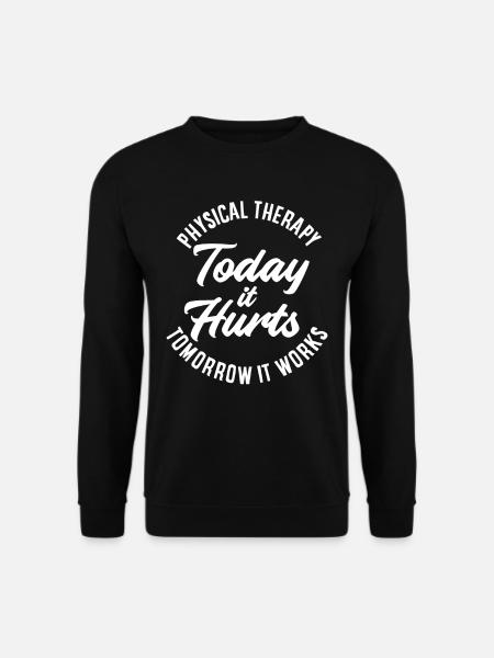 Physiotherapeut Physio Geschenk - Unisex Pullover - Schwarz