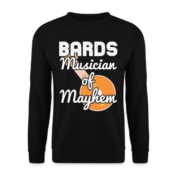 Musiciens de Bards de Chaos - Sweat-shirt Unisexe - noir - Devant - Alina (178cm) & Michal (187cm)