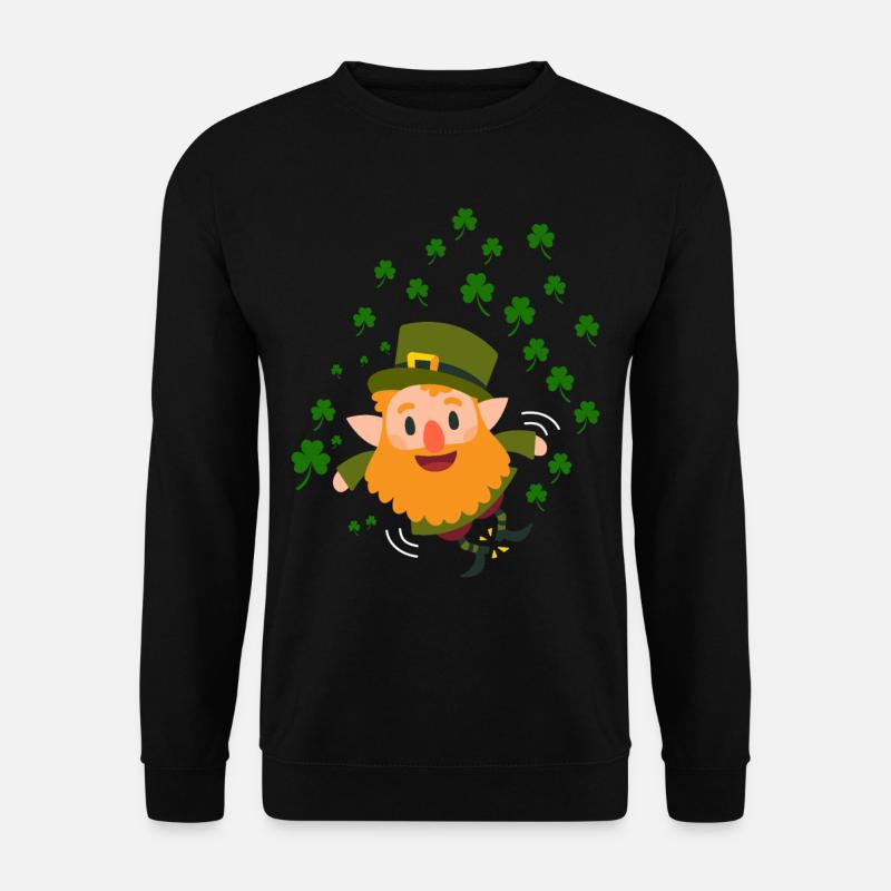 St. Patrick's Day Kinder Kind - Unisex Pullover - Schwarz