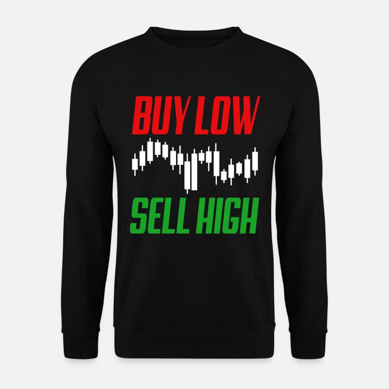 Börse Währung Wall Street Trader Forex - Unisex Pullover - Schwarz