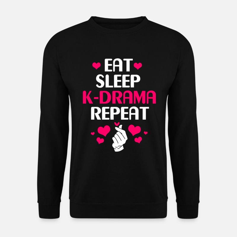 K-Pop Kdrama - Unisex Pullover - Schwarz