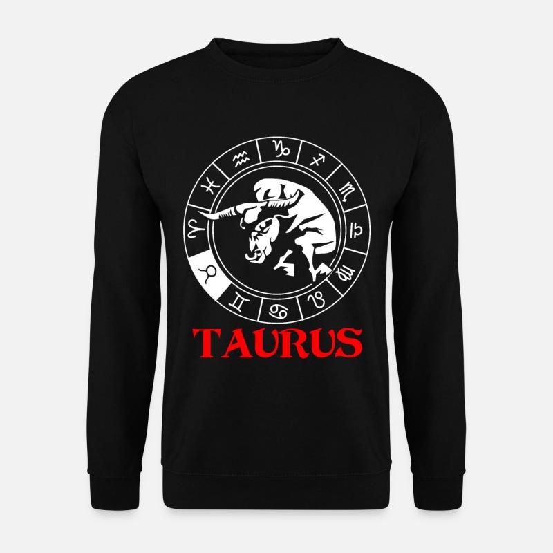 Taurus Zodiac - Unisex Sweatshirt - black