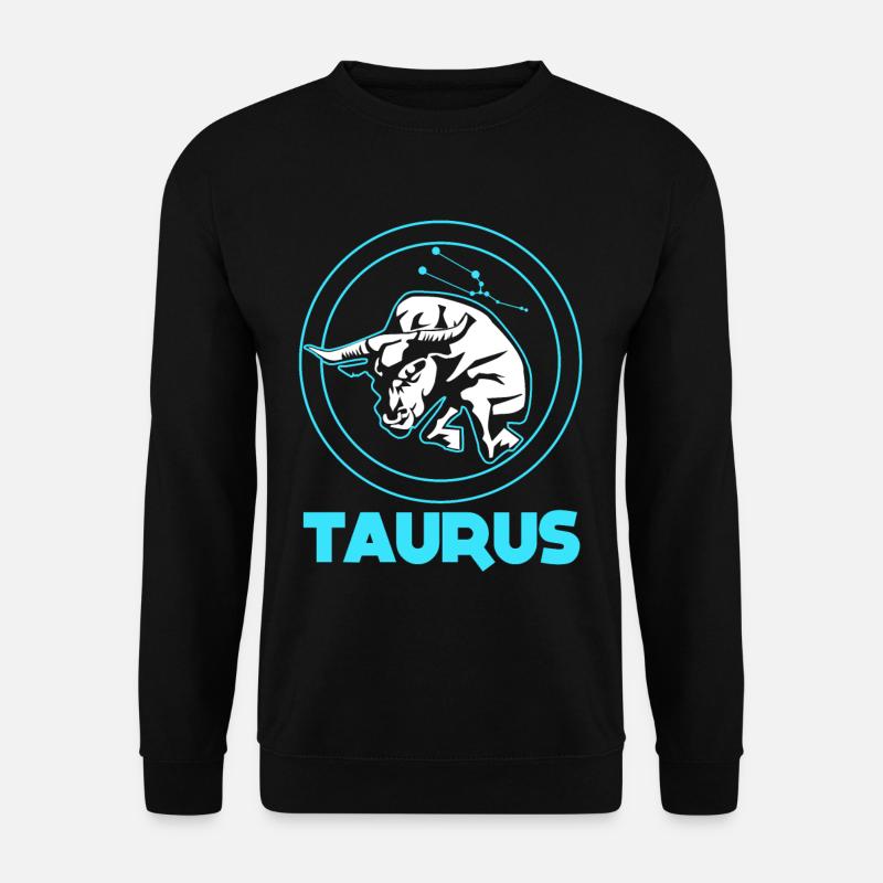 Zodiac Taurus - Unisex Sweatshirt - black