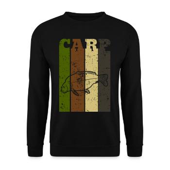 Carpes de carpes cadeau carpe Boilie - Sweat-shirt Unisexe - noir - Devant - Alina (178cm) & Michal (187cm)