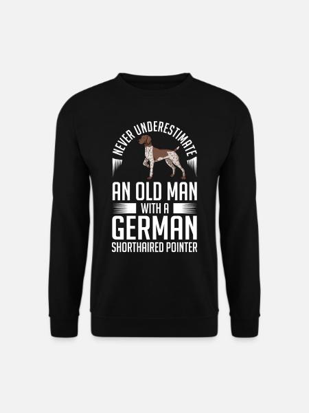 German Shorthair GSP Dog Puppy Owner - Unisex Sweatshirt - black