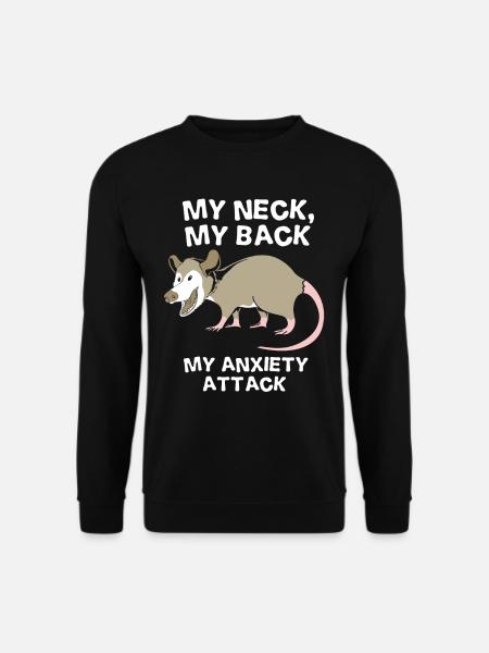 Opossum - Unisex Sweatshirt - black
