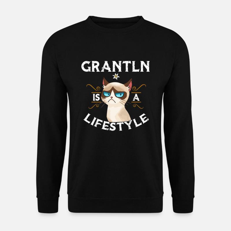 Grantln Is A Lifestyle - Unisex Sweatshirt - black