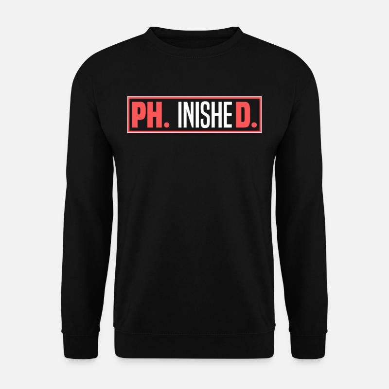 Promotion Student Doktortitel - Unisex Pullover - Schwarz