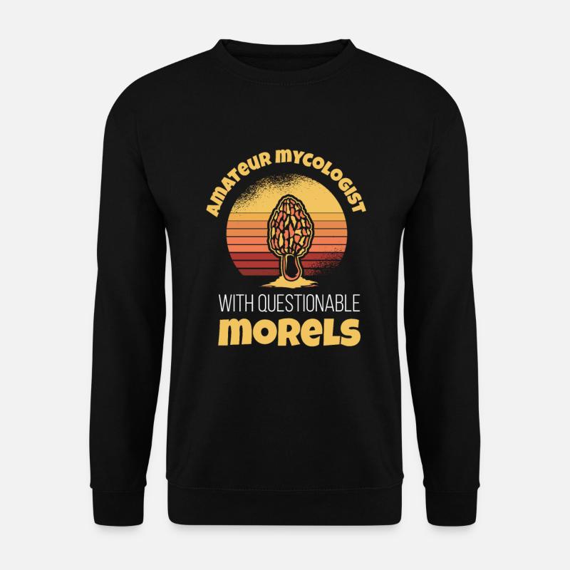 Champignon champignon champignons Mycologist Mycologiste - Sweat-shirt Unisexe - noir