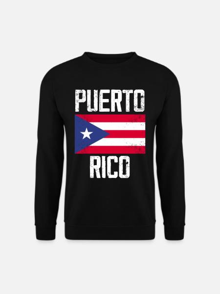 Puerto Rico - Unisex Pullover - Schwarz